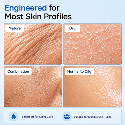 Retinol Collagen Firming Face & Neck Cream with Hyaluronic Acid – Anti-Aging Day & Night Moisturizer for Women & Men