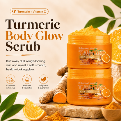 Turmeric Glow Scrub — Buff Away Dull, Rough Skin for a Softer, Smoother-Looking Glow