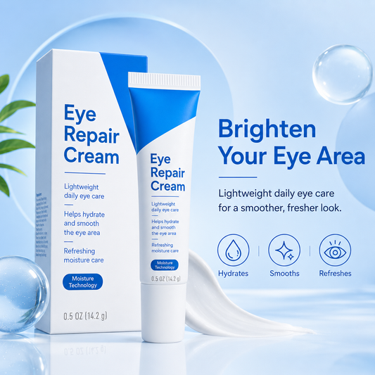 Hydrating Eye Cream with Hyaluronic Acid, Niacinamide & Marine Botanical Complex👀✨
