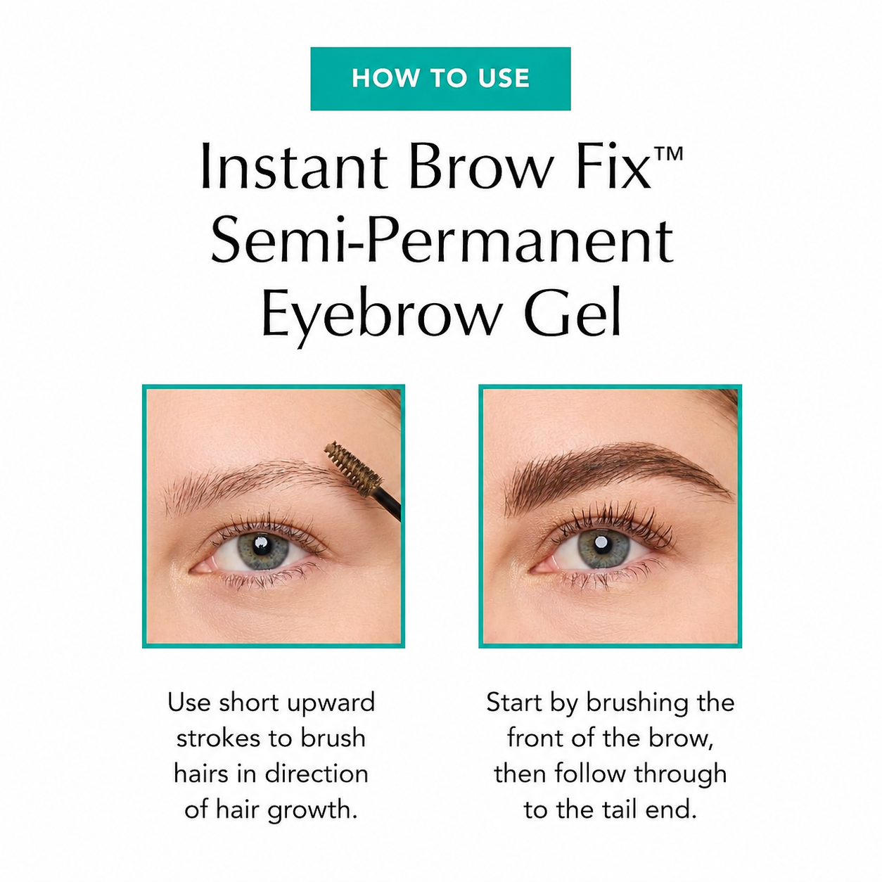 Get naturally full, defined brows with a lightweight gel—no crunch, no residue, no effort. ✨