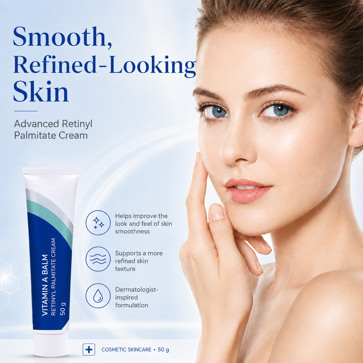 Vitamin A Retinyl Palmitate Balm 50g – Deep Hydration for Smoother, Firmer-Looking Skin