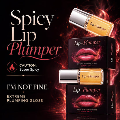 2026 New Feelmebeauty Spicy Lip Plumper Gloss — Fuller-Looking Lips In Minutes